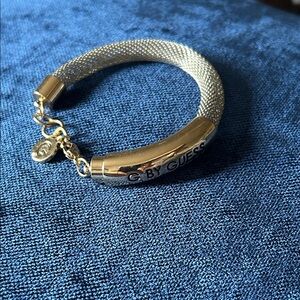 Guess Gold and Silver Mesh Bracelet